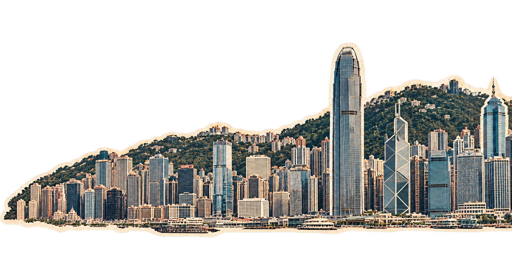 Hong Kong education collage detail