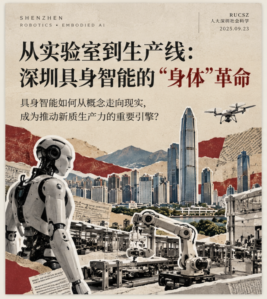 Editorial cover about embodied intelligence in Shenzhen